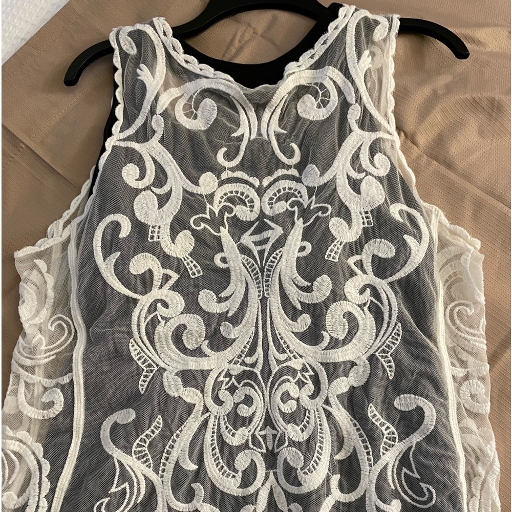 Sheer Lace Top